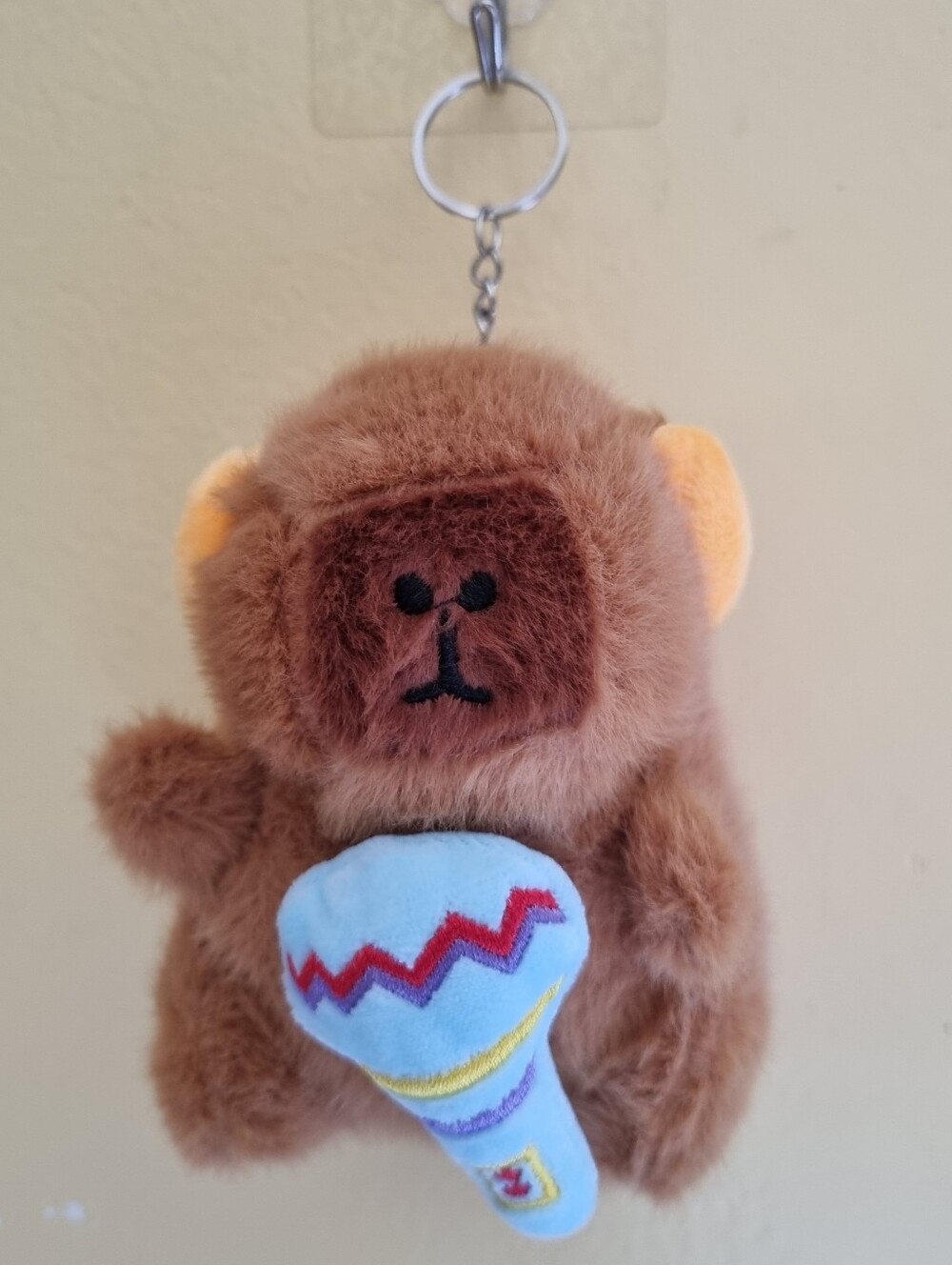 Cute Capybara Kids Bag Keychain Soft Plush Stuffed Toy Plushies Bag Accessories
